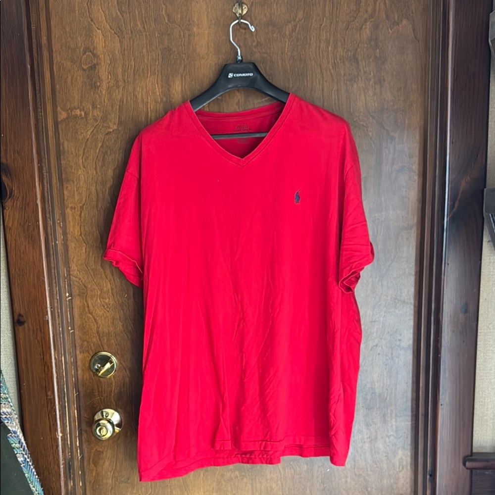 Polo by Ralph Lauren Red Short Sleeve Tee